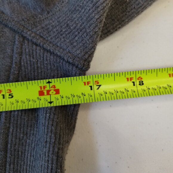 Lululemon Full Zip Scuba Hooded Jacket Grey Sparkle Size 4 - Picture 10 of 12